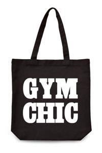 "Gym Chic" Canvas Tote Bag