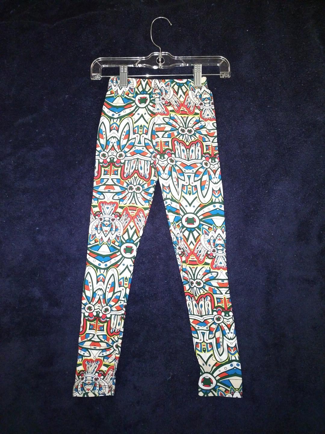 Kids Print Leggings Style 1017