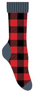 Pudus Kids Boot Socks Lumberjack