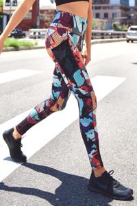 Highwaist Kaleidoscope Camo Full Leggings