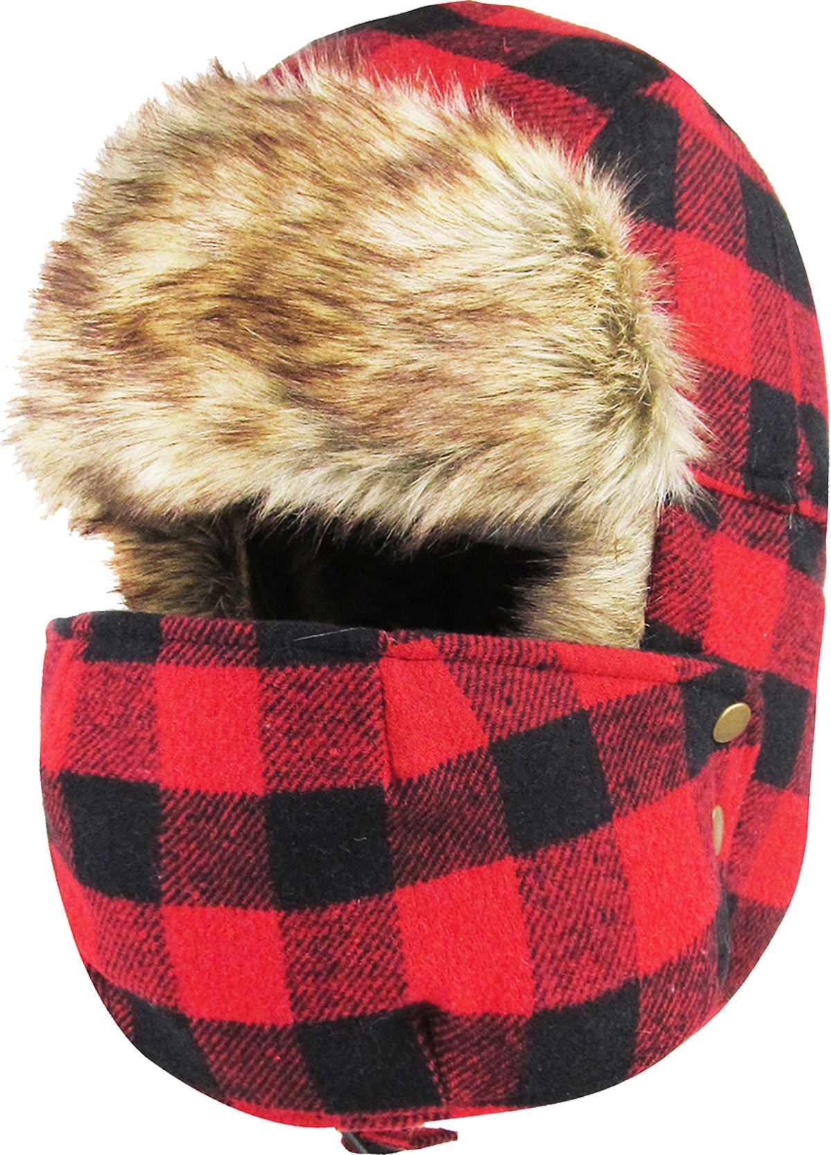 Lumberjack Trapper Hat with Mask