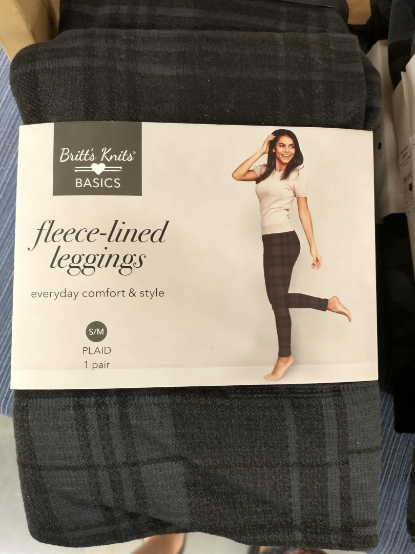 Britt's Knits Fleece-Lined Leggings